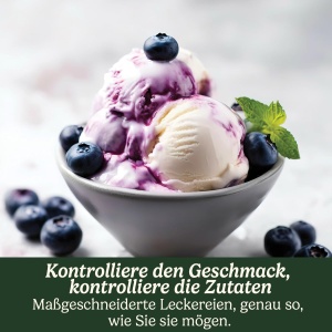 Masina de inghetata Cuisinart ICE21, 1.4L, alba, pentru gelato si sorbet - Img 5
