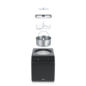 Masina de inghetata GRAEF IM706 2L Touch Display Functie automata de racire Gri metalizat - Img 4