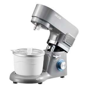 Masina de inghetata VEVOR SM-1503HL, 1.7 L, 1400 W, motor silentios, gri - Img 9