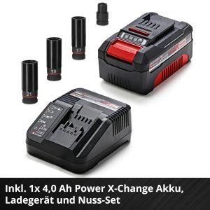 Masina de insurubat Einhell IMPAXXO 18450 Brushless 18V 450Nm cu LED si set accesorii - Img 5