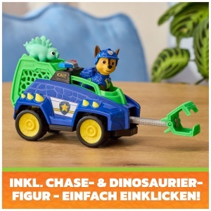 Masina de Jucarie PAW PATROL Chase cu Dino-Rettungs-Cruiser, 15 cm, pentru copii de la 3 ani - Img 3