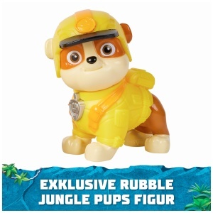 Masina de Jucarie Paw Patrol Jungle Pups - Vehicul Nashorn cu Figurina Rubble, 3 ani - Img 7