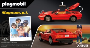 Masina de Jucarie PLAYMOBIL Ferrari 308 GTS Quattrovalvole, Figurine incluse, 48 piese - Img 9