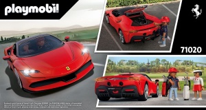 Masina de Jucarie PLAYMOBIL Ferrari SF90 Stradale, 43 piese, Culoare Rosie, pentru copii de la 5 ani - Img 5