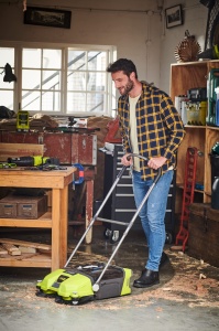 Masina de maturat cu acumulator Ryobi 18 V ONE+ R18SW3-0 (latime de maturare 53 cm, comutator de picior, recipient de colectare 17 l, fara baterie si incarcator in cutie) - Img 3