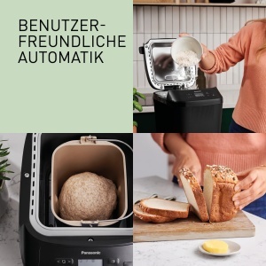 Masina de paine Panasonic SD-PN100KXE 18 programe automate optiuni fara gluten design compact - Img 9