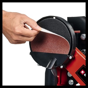 Masina de slefuit Einhell TC-US 380, 380W, cu functie de slefuire pe banda si disc - Img 4