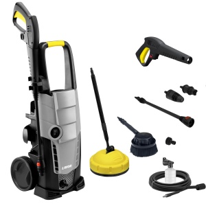 Masina de spalat cu presiune LAVOR GALAXY 150 GL cu curatator de terasa si perie rotativa, presiune 150 bar max, debit 450 l/h max, 2100 Watt