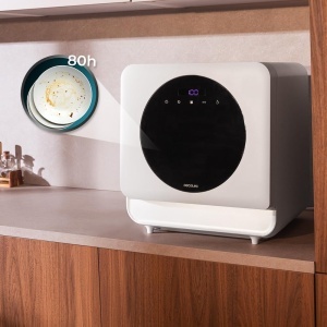 Masina de spalat vase Cecotec Bolero Aguazero 1100, 3 seturi, 6 programe, alba - Img 5