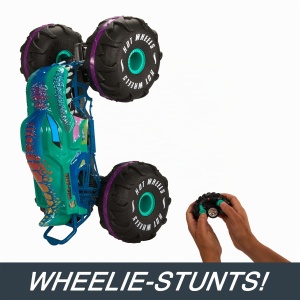 Masina de Teren Radiocomandata Hot Wheels Mega-Wrex 16, 60 cm, Multi-suprafata - Img 4