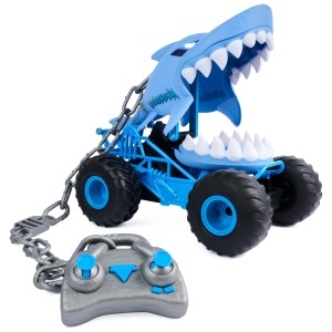Masina de Teren RC Monster Jam Chomping Megalodon 115, 3 moduri de joc, 34.8 cm