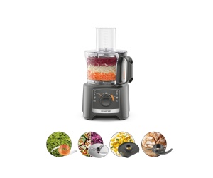 Masina de Toacere Kenwood Multipro Compact FDP31.020GY, 2.1L, 800W, Gri