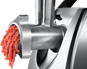 Masina de tocat carne Bosch MFW68660, 2200 W, 4.3 kgmin, argintiu - Img 7