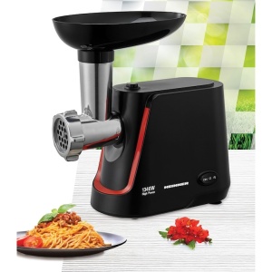 Masina de tocat Heinner MG-1250BK, 1340 W, 1.5 Kg/Min, 2 site, reverse, accesorii incluse, Negru - Img 2