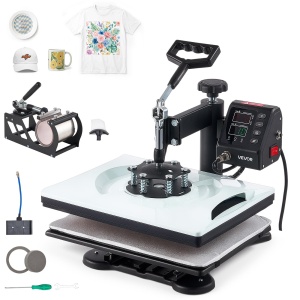 Masina de Transfer VEVOR 5-in-1 29x38cm 1000W