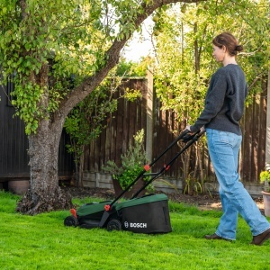Masina de tuns iarba Bosch ROTAK18V-32, latime taiere 32 cm, inaltime taiere 25-65 mm - Img 7