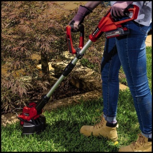 Masina de tuns iarba cu acumulator Einhell GE-CT 18/28 Li TC-Solo Power X-Change (18 V, incl. carucior de tuns, linie de taiere cu latime de 28 cm, fara baterie si incarcator) - Img 8