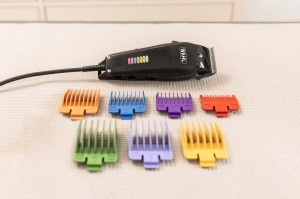 Masina de Tuns pentru Caini si Pisici Wahl Multi Cut, Motor Silentios, 7 Piepteni Inclusi - Img 6
