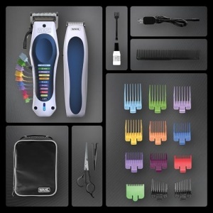 Masina de tuns Wahl Color Pro Lithium Combi Kit, autonomie 120 min, set complet pentru tuns si ingrijire - Img 10
