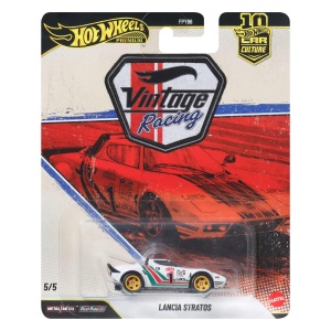 Masina Die-Cast Hot Wheels Lancia Stratos 164 cu Metal si Real-Riders
