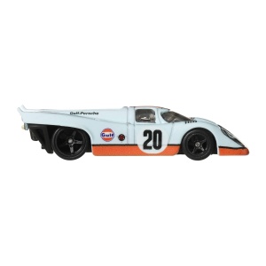 Masina Die-Cast Hot Wheels Porsche 917 K 164 cu Roti Real Riders si Caroserie Metalica - Img 3