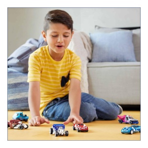 Masina Hot Wheels Pull-Back Speeders 143, Rolomatic, Diverse Modele - Img 3