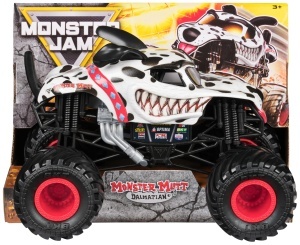 Masina Monster Truck Dalmatian 124 - Detalii Autentice, Culoare Albastra - Img 7