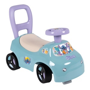 Masinuta de impins Smoby Stitch 2-in-1 pentru copii, cu spatiu de depozitare