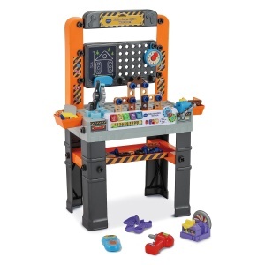 Masinuta de lucru VTech cu 60 accesorii - jucarie educativa