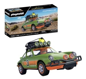 Masinuta PLAYMOBIL Porsche 911 Carrera RS 2.7 Offroad, Set Figurine, 2024