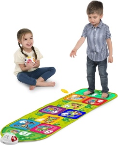 Mata de sarit interactiva Chicco Jump Fit, 150 cm, cu muzica si lumini, pentru copii 2-5 ani - Img 4