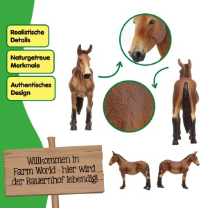 Maultier schleich 14889 Figurina detaliata 3 x 12 x 10 cm - Img 3