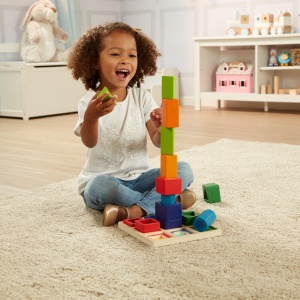 Melissa & Doug 10582 & Doug Kit de sortare pentru forme consecutive (jucarii din lemn) - Img 6