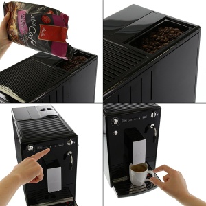 Melitta Caffeo Solo Perfect Milk - aparat de cafea complet automat - cu sistem de lapte - spumant de lapte - putere de cafea reglabila in 3 trepte - n - Img 3