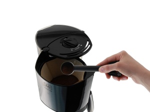 Melitta Enjoy Top - Filtru de cafea - cu ulcior de sticla - Drip Stop - 10 cani - Negru 1017-04 - Img 4