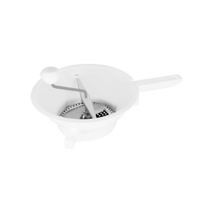 Metaltex Passiermaschine Spring 24 cm Alb 3 Discuri din Otel Inoxidabil - Img 2