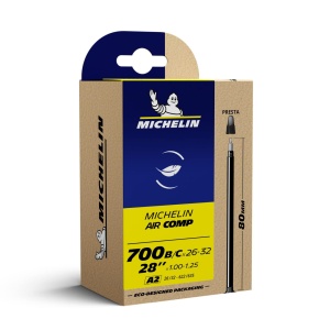 MICHELIN Ch 700x26/32 A2 Camera de aer, Negru - Img 1