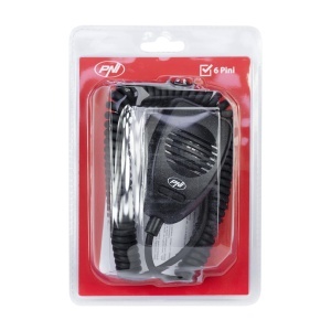 Microfon CB PNI CDS06, 6 pini, 1000 Ohm, negru, cablu 1.2 m - Img 6