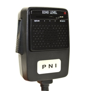 Microfon CB PNI Echo cu 4 pini, ajustabil, negru - Img 2