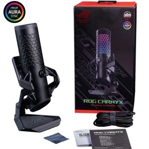 Microfon Gaming ASUS ROG Carnyx RGB Negru Streaming si Podcast 192 kHz24 Bit - Img 8