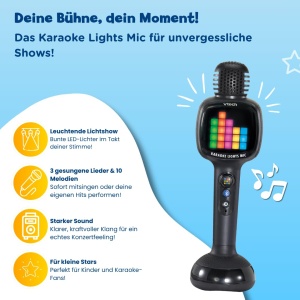 Microfon Karaoke VTech cu Bluetooth si Lumini Interactives - Img 2