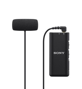 Microfon lavaliera Sony ECM-LV1 Stereo Negru Compact - Img 5