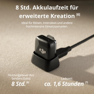 Microfon Wireless DJI Mic Mini, Negru, Ultralejer, 400m Distanta - Img 4