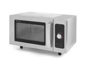 Microunde HENDI 1000W, 25L, inox, cu control mecanic - Img 5