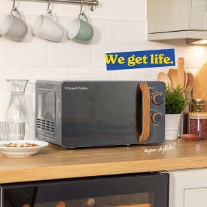 Microunde Russell Hobbs RHMM713G 700W Gri Design Scandinav 5 Niveluri de Putere - Img 8