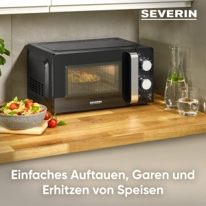Microwava Severin MW 7886, 17L, 700W, NegruInox - Img 4