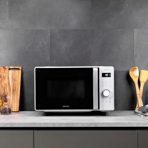Mikrova cu Touch Cecotec GrandHeat 2500, 25L, 800W, Alb - Img 2