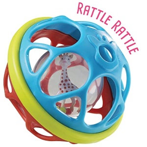 Minge moale pentru bebelusi Sophie la Girafe Fresh Touch, 11 cm, plastic - Img 10
