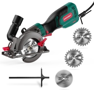 Mini Fierastrau Electric HYCHIKA 750W, 3500 Umin, 3 Discuri Scurte