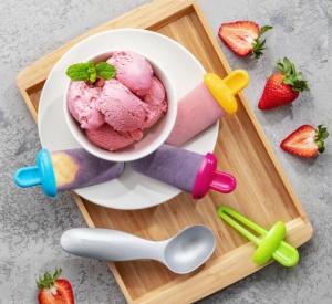 Mini forme de gheata Tescoma pentru inghetata pe bat, 100 BPA-free, set 6 bucati - Img 6